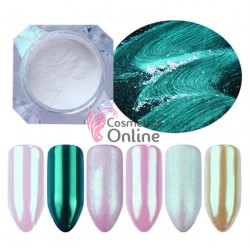 Pigment Mermaid Shining Effect Born Pretty pentru unghii 2gr Cod NADP011RR Green